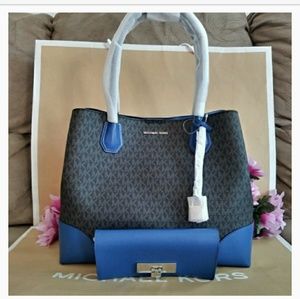 NWT Michael kors bag purse w/ wallet set